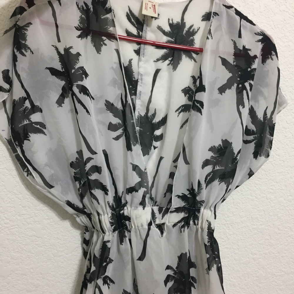 Flowy bathing suit cover